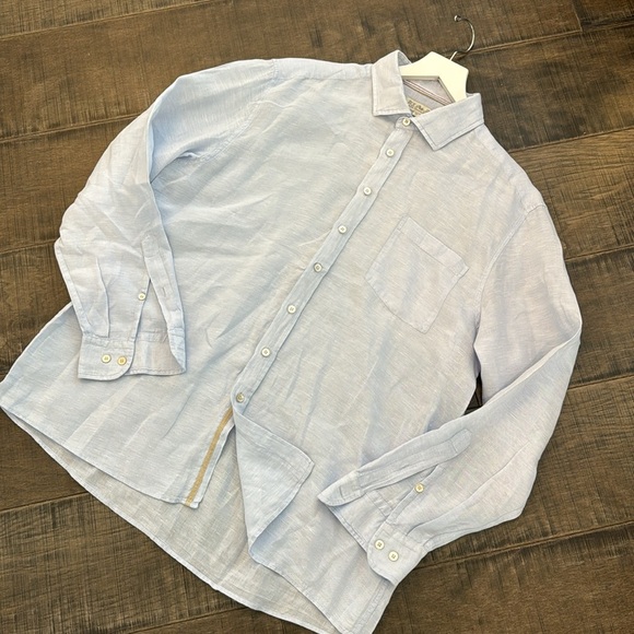 POLO ASSN REGULAR FIT SOLID 100% LINEN CASUAL POLO SHIRT SIZE XL - Picture 9 of 11